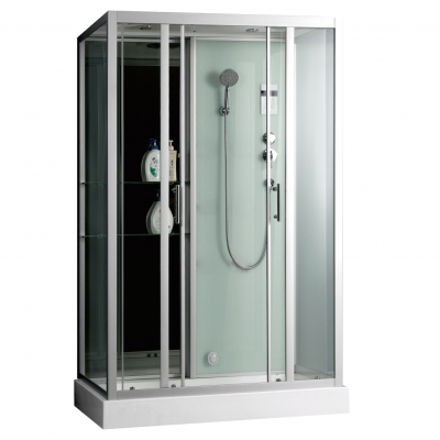 Душевая кабина Frank F-506-1 150x85 см с турецкой баней, 13356787