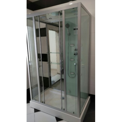 Душевая кабина Frank F-506-1 150x85 см с турецкой баней, 13356787