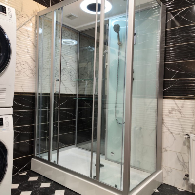 Душевая кабина Frank F-506-1 150x85 см с турецкой баней, 13356787