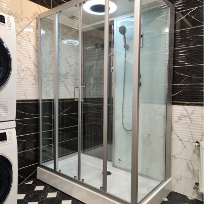 Душевая кабина Frank F-506-1 150x85 см с турецкой баней, 13356787