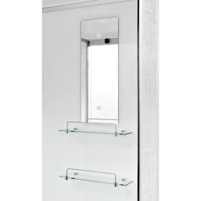 Душевая кабина DTO ЕМ 1512R N LED с гидромассажем (120x80)