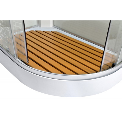 Душевая кабина DTO ЕМ 1512R N LED с гидромассажем (120x80)