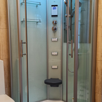 Душевая кабина Frank F606 с баней 100х100 см, 20158490