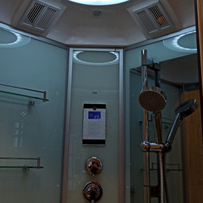 Душевая кабина Frank F606 с баней 100х100 см, 20158490