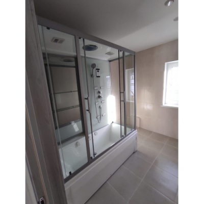 Душевой бокс Frank F556 150x85 см с турецкой баней, 2945671