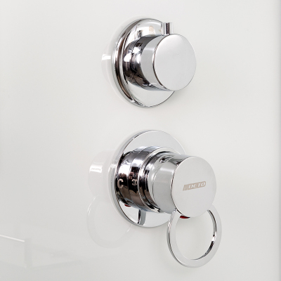 Душевая кабина DTO EM 1590 N LED (90x90)