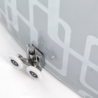 Душевая кабина DTO EM 2712R LED с гидромассажем (120x80)