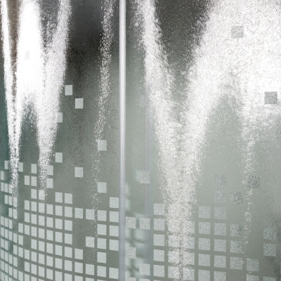 Душевая кабина AvaCan L910 N с гидромассажем 100x100 см, L910NGM